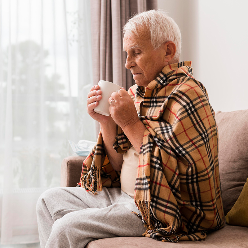 10 dicas de cuidados com idosos no inverno